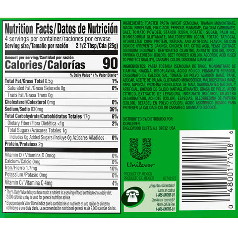 Knorr Pasta Soup Mix Tomato Based Alphabet Pasta, 3.5 oz
