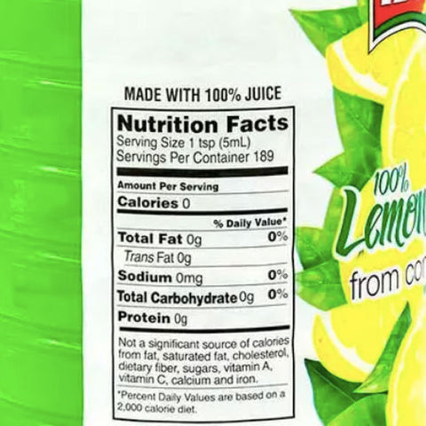 Iberia Lemon Juice from Concentrate, 32 fl oz - Water Butlers