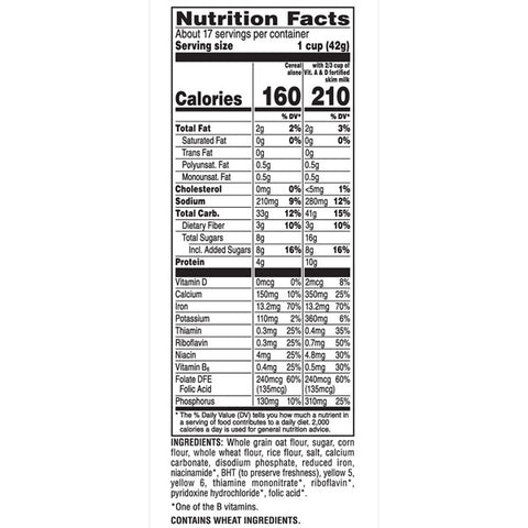 Quaker Life Multigrain Breakfast Cereal, Original, Family Size, 22.3 oz