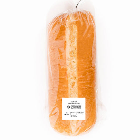 Freshness Guaranteed Italian Bread Loaf, Fresh Baked In Store