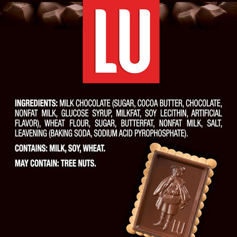 Lu Chocolate Milk Chocolate Biscuit Cookie, 5.29oz