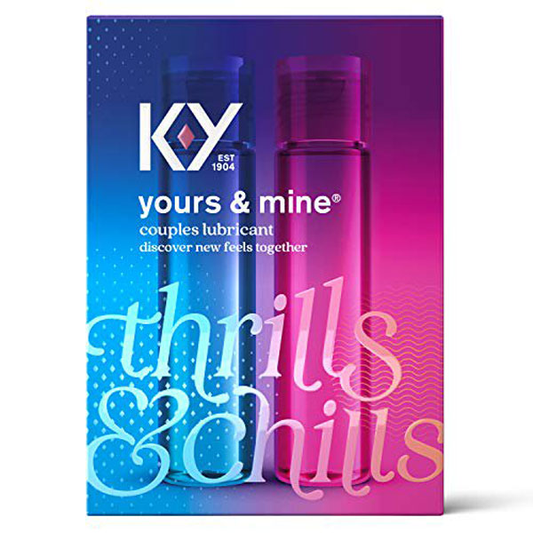 K-Y Lubricant for Him and Her, Yours & Mine Couples Lubricant, 3 Fl Oz Water Butlers K-Y Lubricant for Him and Her, Yours & Mine Couples Lubricant, 3 Fl Oz Water Butlers