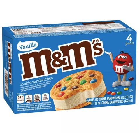 M&M's Ice Cream Vanilla Cookies - 4 Ct