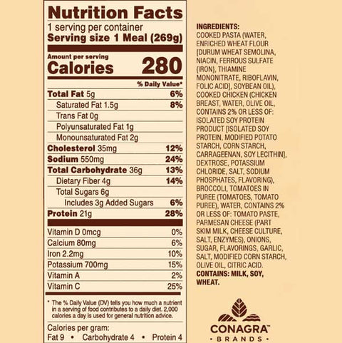 Healthy Choice Grilled Chicken Marinara with Parmesan, 9.5 oz - Water Butlers