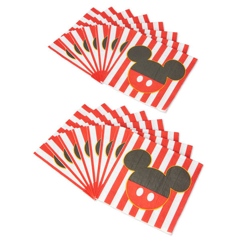 Mickey Mouse Party Paper Lunch Napkins, 16 Count