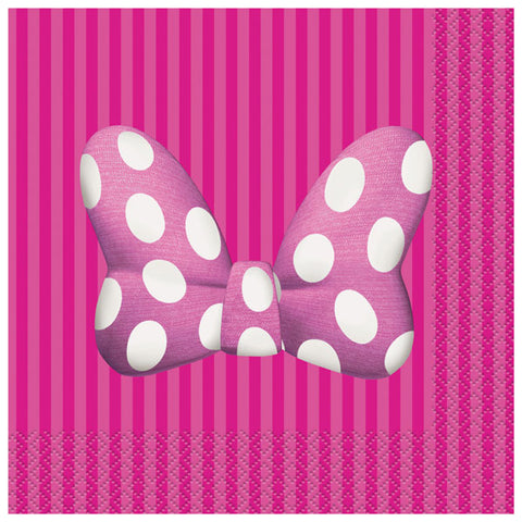 Minnie Mouse Paper Luncheon Napkins, 16 Count