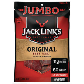 Jack Link's Original Beef Jerky Jumbo Bag, 5.85 oz.