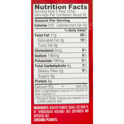 Peter Pan Original Peanut Butter, Creamy Peanut Butter, 40 Oz