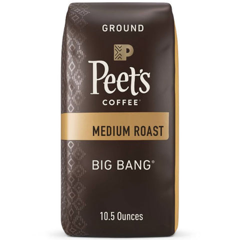 Peet's Coffee Big Bang Medium Roast Ground Coffee, 10.5 oz