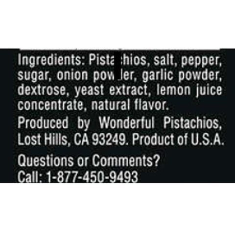 Wonderful Pistachios, Salt & Pepper, 3 lbs