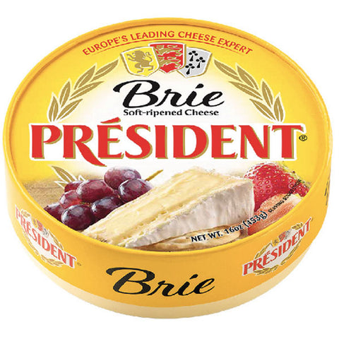 President Brie Soft-Ripened Cheese, 16 oz - Water Butlers