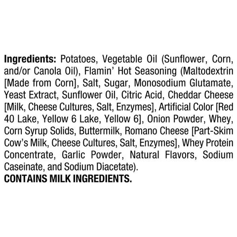 Ruffles Flamin' Hot Potato Chips, 8.5 oz.