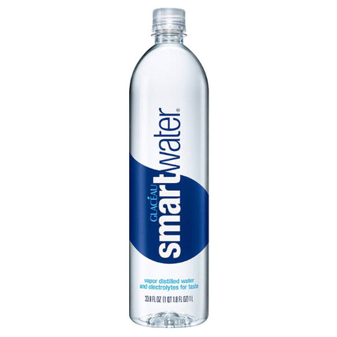 Smartwater Vapor Distilled Premium Water Bottle, 1 L - Water Butlers