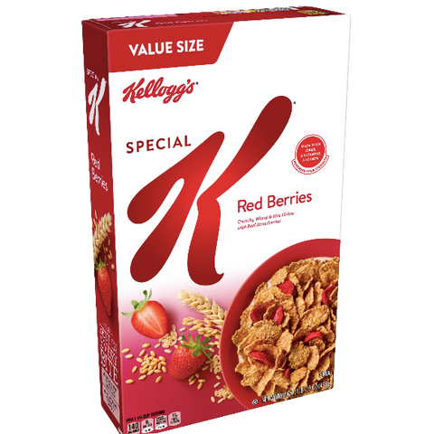 Special K Red Berries Cereal Value Size 16.9 oz - Water Butlers