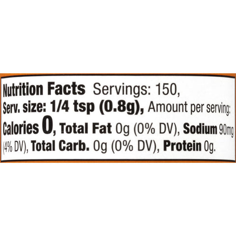McCormick Garlic and Onion, Black Pepper & Sea Salt All Purpose Seasoning, 4.25 oz