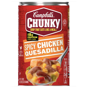 Campbell's Chunky Soup, Spicy Chicken Quesadilla, 18.8 oz