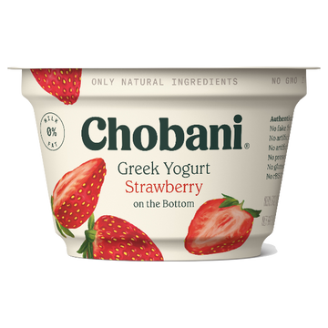 Chobani Greek Yogurt, Strawberry, 5.3oz