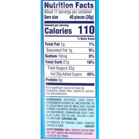 SweeTARTS Mini Chewy Candy Bag, 12 oz