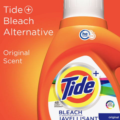 Tide Bleach, 59 Loads Liquid Laundry Detergent, 92 oz