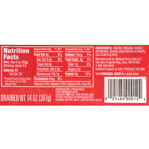 Nasoya Extra Firm Organic Tofu, 14 oz