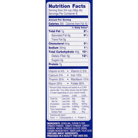Mueller's Tri-Color Rotini Pasta, 12 oz - Water Butlers
