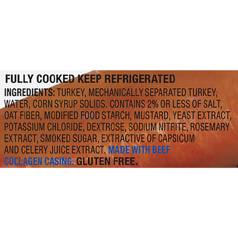 Butterball Natural Hardwood Smoked Turkey Sausage 13 oz.