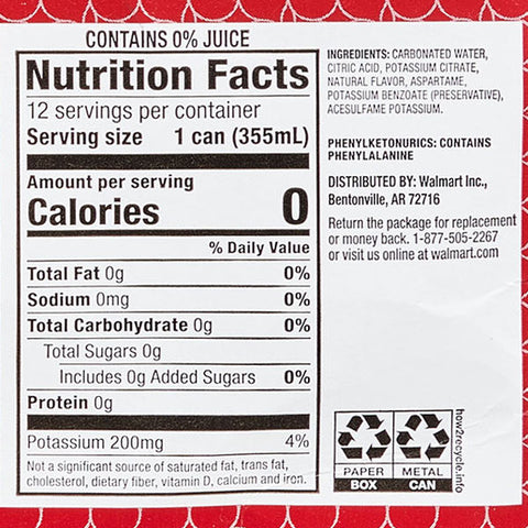 Clear American Strawberry Sparkling Water, 12 fl oz, 12 Count