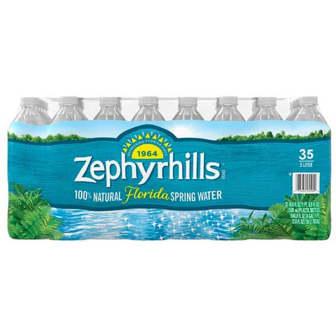 Zephyrhills Water 16.9oz bottles, 35 Count