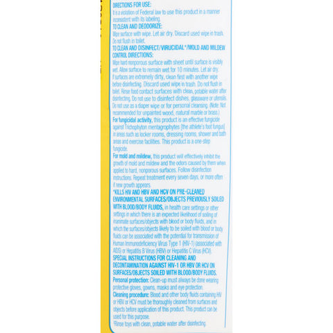 Great Value Lemon Scent Disinfecting Wipes, 35 count