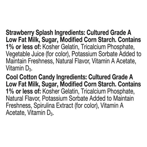 Yoplait Go Gurt, Low Fat Yogurt, SpongeBob SquarePants Variety Pack, 32 oz, 16 Count