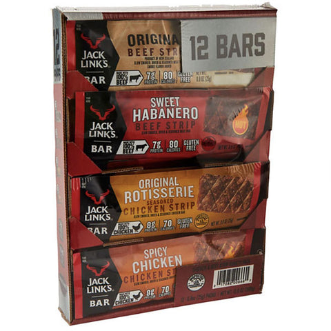 Jack Link's 12 ct, Bar Variety Pack