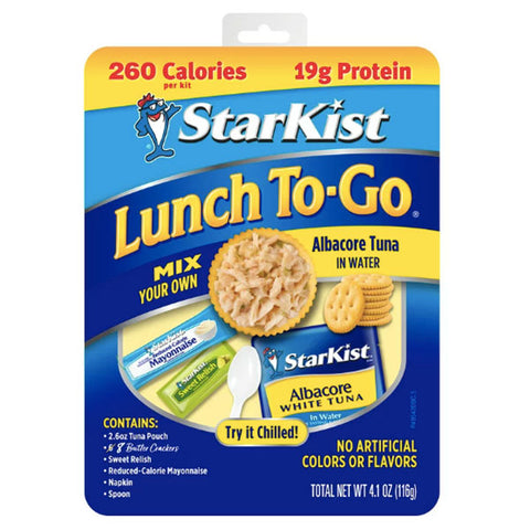 StarKist Lunch to-Go Albacore Tuna in Water, 4.1oz