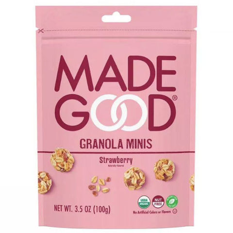 MadeGood Strawberry Granola Minis, 3.5oz