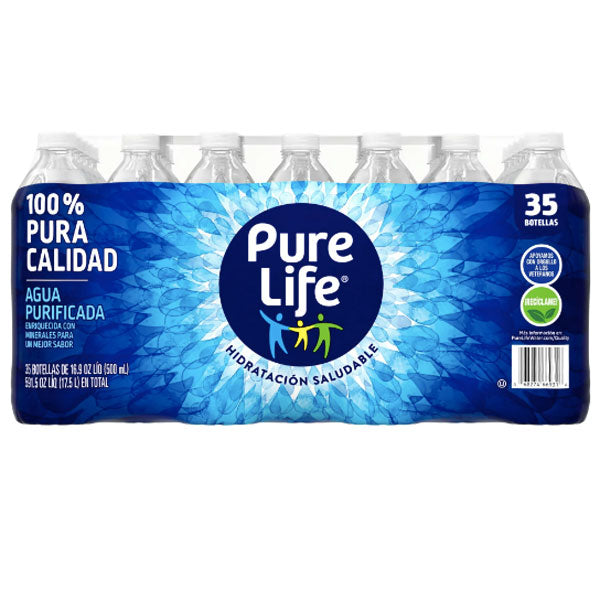 Pure Life Purified Water, 16.9 oz., 35 Count