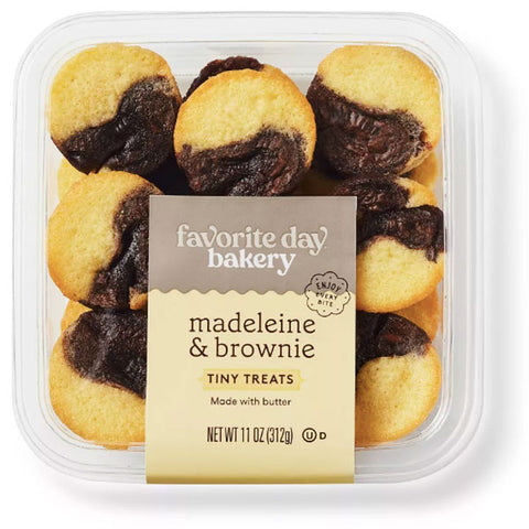 Favorite Day™ Madeleine Cookies and Brownie Duo, 11 oz., 12 Count