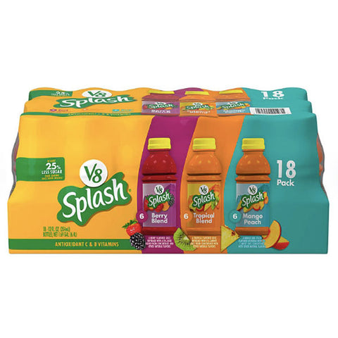 V8 Splash Variety Pack, 12 oz., 18 Count