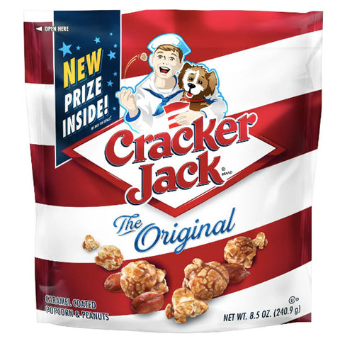 Cracker Jack Caramel Coated Popcorn & Peanuts, 8.5 Oz.