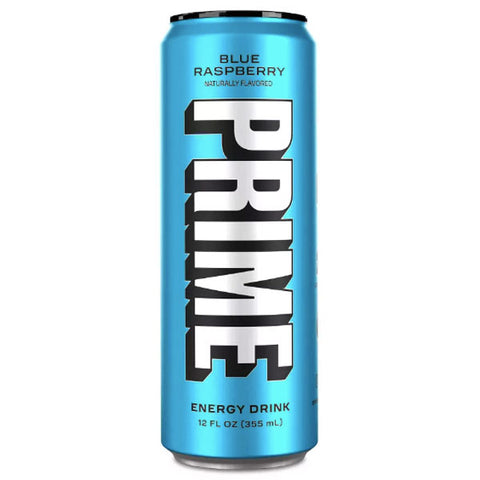 Prime Blue Raspberry Energy Drink Can, 12 fl oz