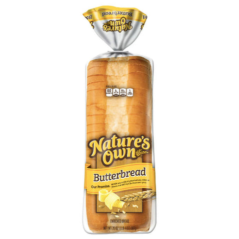 Nature's Own Butterbread White Bread Loaf, 20 oz