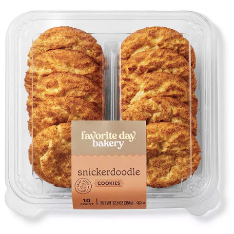 Freshness Guaranteed Snickerdoodle Cookies, 14 oz, 10 Count