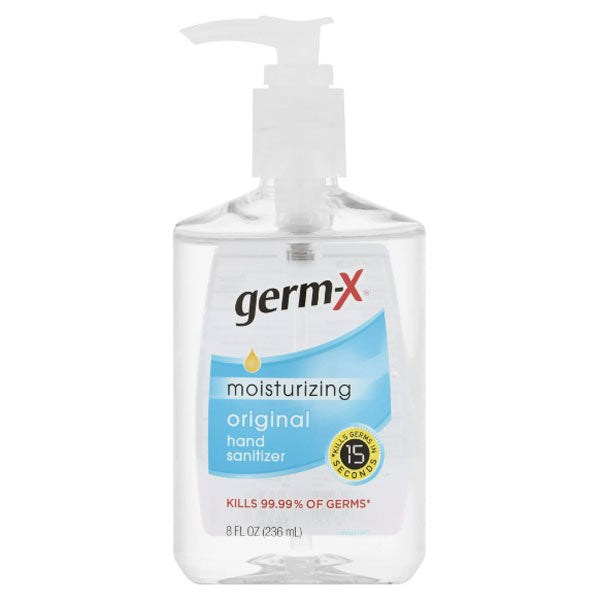 Germ-X Original Hand Sanitizer with Pump, 8 fl oz
