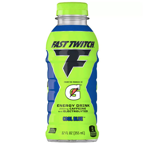 Fast Twitch by Gatorade Cool Blue Energy Drink, 12 fl oz