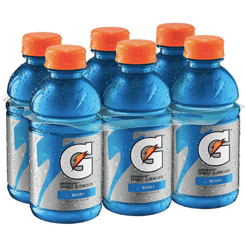 Gatorade Berry, 12 Fl Oz, 6 Count