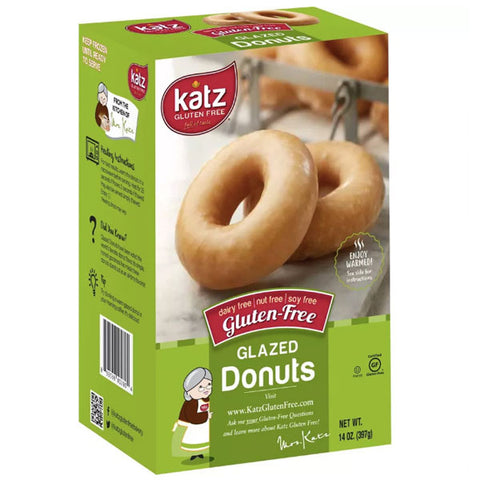 Katz Frozen Gluten Free Glazed Donuts, 14oz