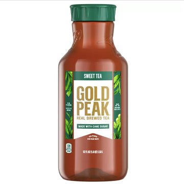 Gold Peak Sweetened Black Iced Tea Drink, 52 fl oz