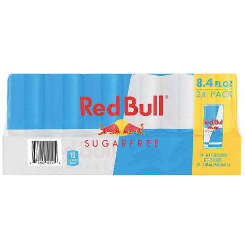 Red Bull Energy Drink, Sugar-Free, 8.4 oz., 24 Count