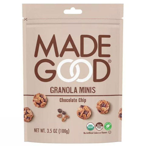 MadeGood Chocolate Chip Granola Minis, 3.5oz