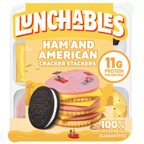 Lunchables Ham & American Cheese, 3.2 oz