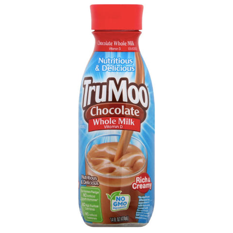 TruMoo Chocolate Whole Milk, 14 oz