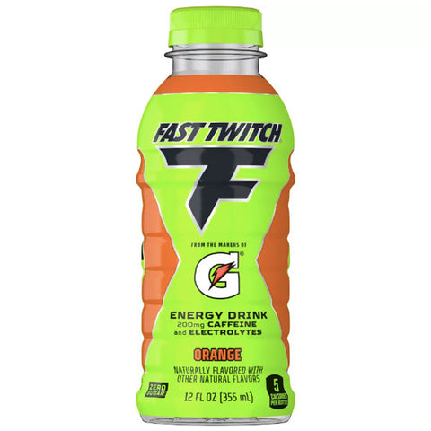 Fast Twitch by Gatorade Orange Energy Drink, 12 fl oz